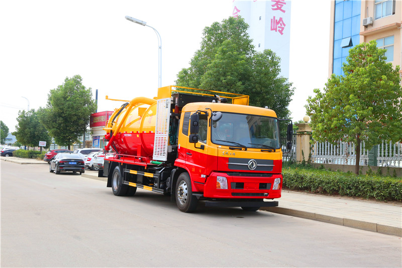 國六東風天錦清洗吸污車圖片 國六東風天錦清洗吸污車圖片
