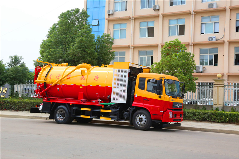 國六東風天錦清洗吸污車圖片 國六東風天錦清洗吸污車圖片