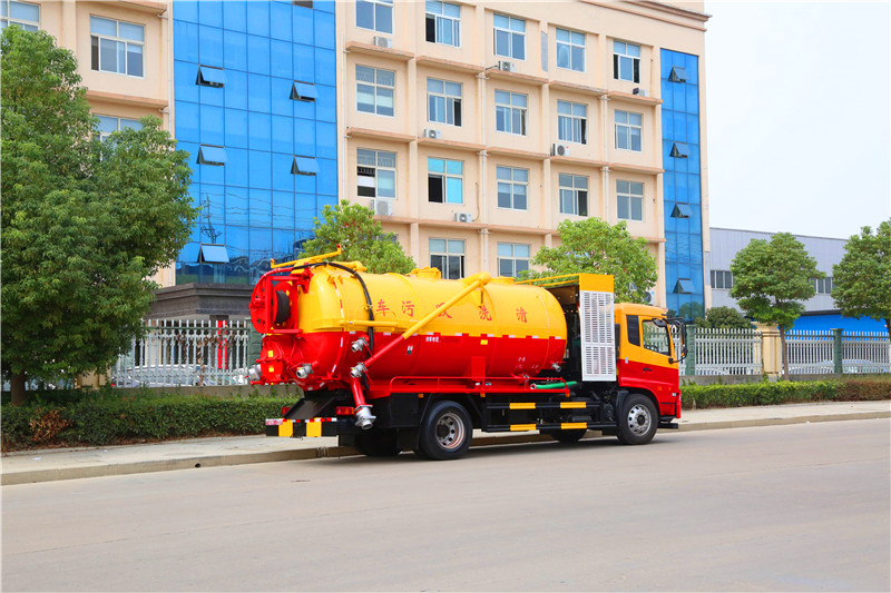 國六東風天錦清洗吸污車圖片 國六東風天錦清洗吸污車圖片