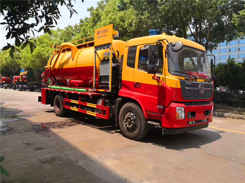 國六東風天錦清洗吸污車圖片 國六東風天錦清洗吸污車圖片