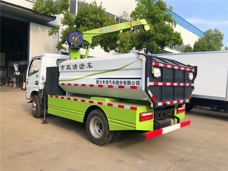 東風清淤抓斗車實物車型全方位圖片 東風清淤抓斗車實物車型全方位圖片